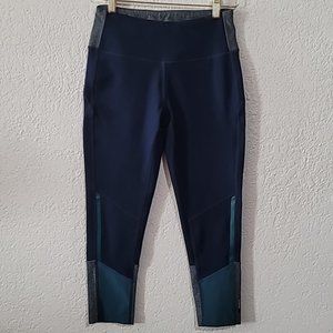 Mondetta Navy & Gray Cropped Leggings Sz. XS